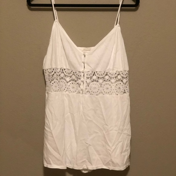 Urban Outfitters Pants - White Lace Romper Urban Outfitters Pants - White Lace Romper